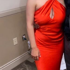 Bardot Red Maxi Dress